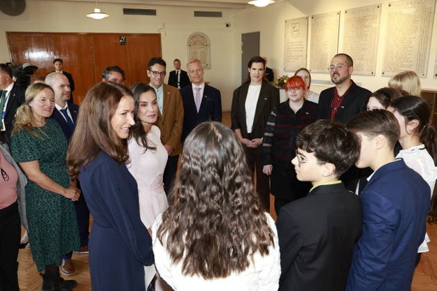 06-10-2026 Finland Queen Letizia and Suzanne Innes-Stubb on the 1st day of the 2 day statevisit to Finland. Â Copyright: xPPEx