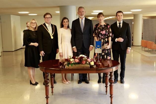 06-10-2026 Finland Queen Letizia and King Felipe with President Alexander Stubb and Suzanne Innes-Stubb on the 1st day of the 2 day statevisit to Finland. Â Copyright: xPPEx