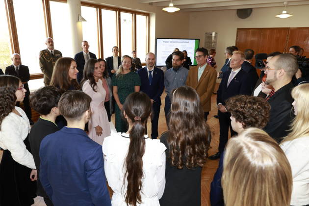 06-10-2026 Finland Queen Letizia and Suzanne Innes-Stubb on the 1st day of the 2 day statevisit to Finland. Â Copyright: xPPEx