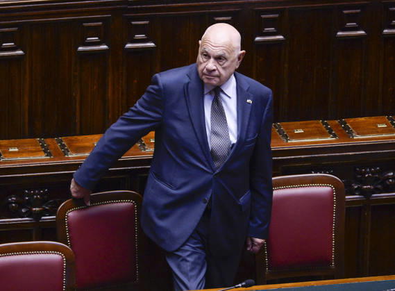 IPA89364953 - Rome, Chamber of Deputies: Electoral Law, explanations of vote, and vote of confidence on Article 1; photo by Carlo Nordio  Copyright: xSTEFANOxCAROFEIx xSTEFANOxCAROFEIx xFOTOGRAMMAx IPA89364953