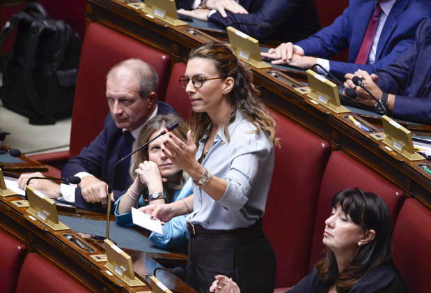 IPA89364966 - Rome, Chamber of Deputies: Electoral Law, explanations of vote, and vote of confidence on Article 1; photo by Vittoria Baldino  Copyright: xSTEFANOxCAROFEIx xSTEFANOxCAROFEIx xFOTOGRAMMAx IPA89364966