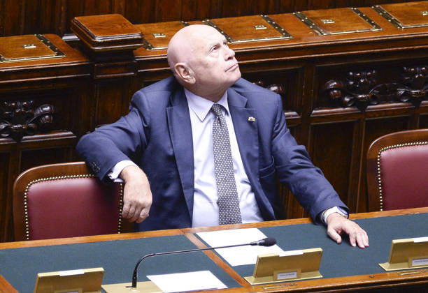 IPA89364981 - Rome, Chamber of Deputies: Electoral Law, explanations of vote, and vote of confidence on Article 1; photo by Carlo Nordio  Copyright: xSTEFANOxCAROFEIx xSTEFANOxCAROFEIx xFOTOGRAMMAx IPA89364981
