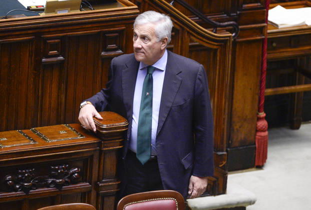 IPA89364986 - Rome, Chamber of Deputies: Electoral Law, explanations of vote, and vote of confidence on Article 1; pictured: Antonio Tajani  Copyright: xSTEFANOxCAROFEIx xSTEFANOxCAROFEIx xFOTOGRAMMAx IPA89364986