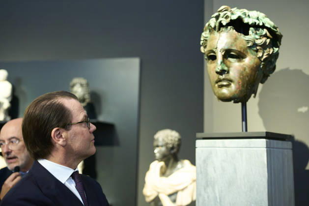 06-10-2026 Museum Prince Daniel of Sweden attended the re-inauguration of Queen Christina™s sculpture collection at the Museo del Prado, Madrid. No Spain  Copyright: xPPEx