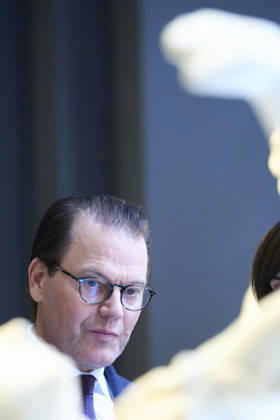 06-10-2026 Museum Prince Daniel of Sweden attended the re-inauguration of Queen Christina™s sculpture collection at the Museo del Prado, Madrid. No Spain  Copyright: xPPEx