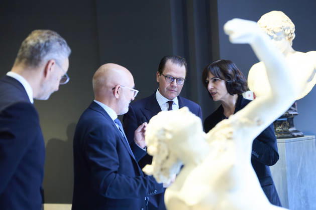 06-10-2026 Museum Prince Daniel of Sweden attended the re-inauguration of Queen Christina™s sculpture collection at the Museo del Prado, Madrid. No Spain  Copyright: xPPEx
