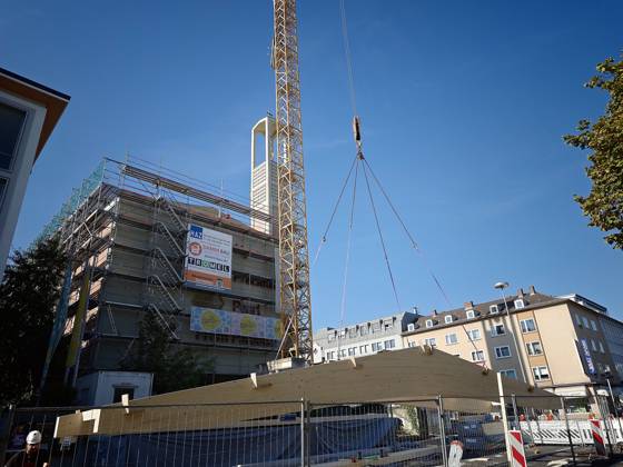 October 6, 2026 xkhx Kassel New Roof for the Elisabeth Church Three years after the church’s roof collapsed, the temporary roof is being removed and replaced with a permanent one KH