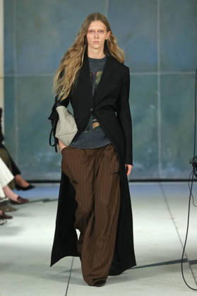 PFW - Litkovska Runway A model walks the runway during the Litkovska Womenswear Spring Summer 2027 show as part of the Paris Fashion Week on October 6, 2026 in Paris, France. Photo by Alain-Gil Gonzalez ABACAPRESS.COM Paris France  Copyright: xGonzalezxAlain-Gil ABACAx