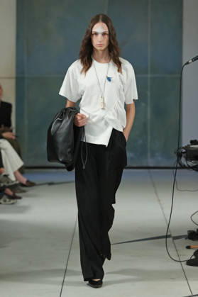 PFW - Litkovska Runway A model walks the runway during the Litkovska Womenswear Spring Summer 2027 show as part of the Paris Fashion Week on October 6, 2026 in Paris, France. Photo by Alain-Gil Gonzalez ABACAPRESS.COM Paris France  Copyright: xGonzalezxAlain-Gil ABACAx