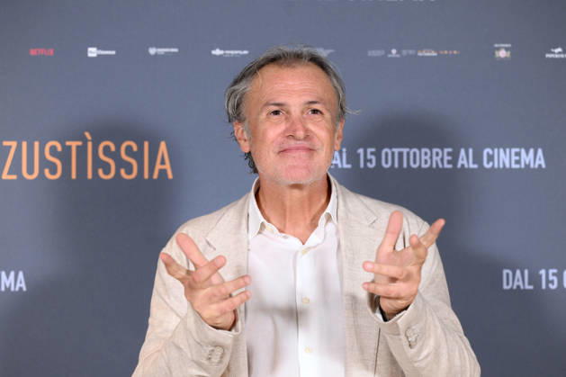 October 6, 2026, Rome, Rome, Italy: Fabrizio Ferracane during the photocall for the presentation of the film Zustissia, inspired by the true story of the longest miscarriage of justice in Italian history, 33 years of wrongful imprisonment. Rome, October 6, 2026 Rome Italy  - ZUMAa289 20261006_zia_a289_037 Copyright: xMariaxLauraxAntonellix xAgfx