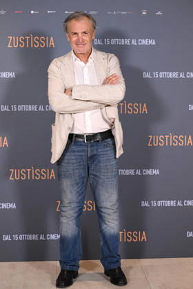 October 6, 2026, Rome, Rome, Italy: Fabrizio Ferracane during the photocall for the presentation of the film Zustissia, inspired by the true story of the longest miscarriage of justice in Italian history, 33 years of wrongful imprisonment. Rome, October 6, 2026 Rome Italy  - ZUMAa289 20261006_zia_a289_040 Copyright: xMariaxLauraxAntonellix xAgfx