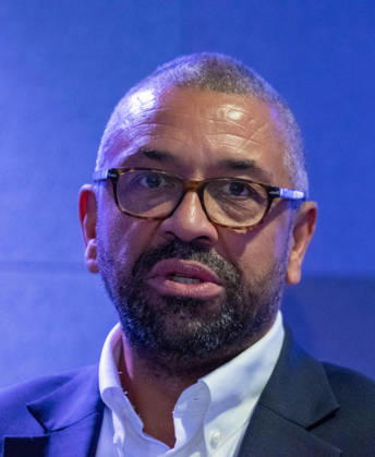 October 6, 2026, Birmingham, United Kingdom: Mayor candidate of London, Sir James Cleverly delivers a keynote policy speech on housing development and planning inside the auditorium at the Conservative Party Conference. Cleverly outlined proposals targeting homes affordability, brownfield regeneration, infrastructure zoning, and reforms to the London Plan. Birmingham United Kingdom - ZUMAs197 20261006_aaa_s197_054 Copyright: xGaryxRobertsx