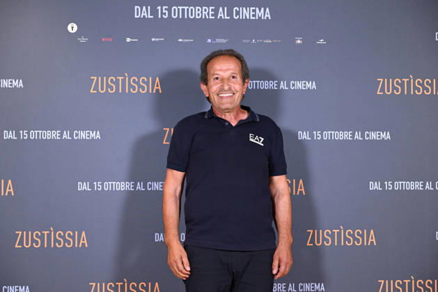 October 6, 2026, Rome, Rome, Italy: Beniamino Zuncheddu during the photocall for the presentation of the film Zustissia, inspired by his story and the longest miscarriage of justice in Italian history, 33 years of wrongful imprisonment. Rome, October 6, 2026 Rome Italy - ZUMAa289 20261006_zia_a289_113 Copyright: xMariaxLauraxAntonellix xAgfx