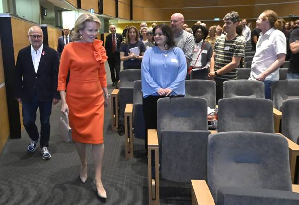 Queen Mathilde attends the conference « AI in balance » BRUSSELS, BELGIUM - OCTOBER 06 : Queen Mathilde is attending the closing ceremony of the conference AI in balance Artificial Intelligence, Society and Sustainable Development , organised by the Federal Council for Sustainable Development (CFDD). Following the conference, the Queen will speak with a group of young people about how they use AI in their work to promote sustainable development. This activity forms part of the Queen s role as Advocate for the United Nations Sustainable Development Goals and Honorary President of the CFDD on October 6, 2026 in Brussels, Belgium, 06 10 2026 Brussels Belgium Copyright: xDidierxLebrunx