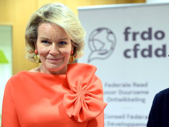 Queen Mathilde attends the conference « AI in balance » BRUSSELS, BELGIUM - OCTOBER 06 : Queen Mathilde is attending the closing ceremony of the conference AI in balance Artificial Intelligence, Society and Sustainable Development , organised by the Federal Council for Sustainable Development (CFDD). Following the conference, the Queen will speak with a group of young people about how they use AI in their work to promote sustainable development. This activity forms part of the Queen s role as Advocate for the United Nations Sustainable Development Goals and Honorary President of the CFDD on October 6, 2026 in Brussels, Belgium, 06 10 2026 Brussels Belgium  Copyright: xDidierxLebrunx
