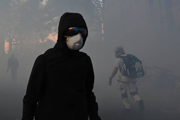 Severe clashes with the police took place during the student demonstration. Student unions had called for a mobilisation of secondary school pupils to demand more resources for secondary schools on 6 October 2026 in Paris. - 06 10 2026 - France Ile-de-France (region) Paris - JulienxMattiax xLexPictorium LePictorium_0341927