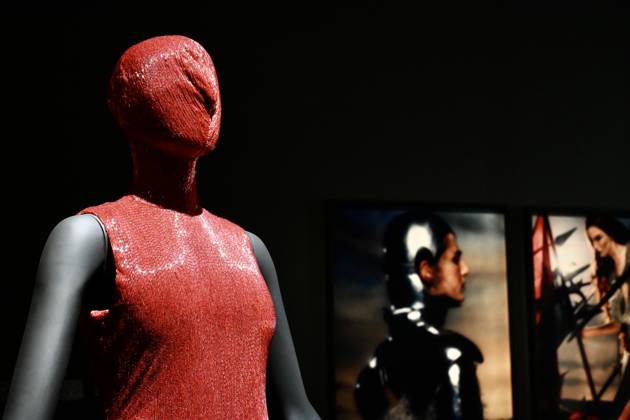 Tate Britain, The 90s : Art and Fashion London, UK. Red Dress by Alexander McQueen. Art & Fashion, Tate Britain. Tate Britain has opened the first exhibition to explore the art, photography and fashion of the 1990s, adecade synonymous with possibility, optimism and an audacious spirit. The 90s : Art and Fashion explores this period s surge of creative energy, shaped by its opportunities and challenges. 06 October 2026., Credit:Michael Melia Michael Melia - B2778 Avalon Copyright: xMichaelxMeliax xMichaelxMeliax-xB2778x xAvalonx 1141014190