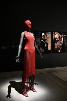 Tate Britain, The 90s : Art and Fashion London, UK. Red Dress by Alexander McQueen. Art & Fashion, Tate Britain. Tate Britain has opened the first exhibition to explore the art, photography and fashion of the 1990s, adecade synonymous with possibility, optimism and an audacious spirit. The 90s : Art and Fashion explores this period s surge of creative energy, shaped by its opportunities and challenges. 06 October 2026., Credit:Michael Melia Michael Melia - B2778 Avalon Copyright: xMichaelxMeliax xMichaelxMeliax-xB2778x xAvalonx 1141014209