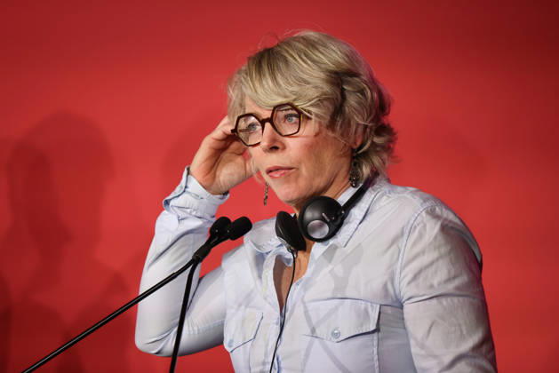 Opening of the 78th Frankfurt Book Fair: Jill Lepore, an American historian and author, speaks at the opening press conference for the Frankfurt Book Fair 2026. The Czech Republic will be the Guest of Honor in 2026. The 78th Frankfurt Book Fair will take place from October 7–11, 2026, at the Frankfurt am Main Exhibition Center in Hesse, Germany. 2026-10-06_frankfurter-buchmesse_28