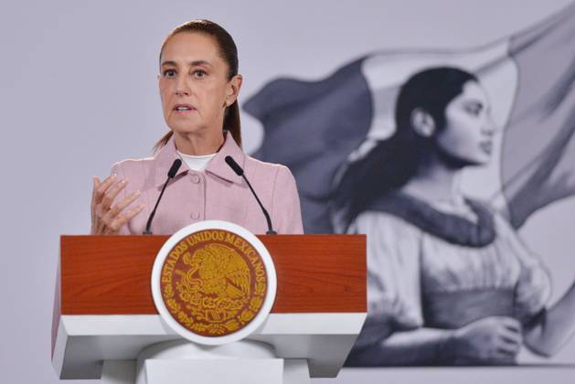 October 6, 2026: TO-45365-MEXICO , June 10, 2026. Mexican President Claudia Sheinbaum spoke about the increase in health clinics and national policy during the "People& 039;s Conference" at the National Palace in Mexico City. Clasos.com.mx - ZUMAcs4_ 20261006_faa_cs4_002 Copyright: xJavierxLiraxOterox