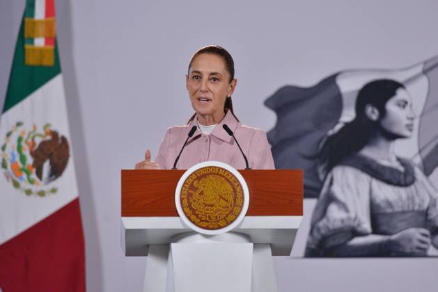 October 6, 2026: TO-45365-MEXICO , June 10, 2026. Mexican President Claudia Sheinbaum spoke about the increase in health clinics and national policy during the "People& 039;s Conference" at the National Palace in Mexico City. Clasos.com.mx - ZUMAcs4_ 20261006_faa_cs4_017 Copyright: xJavierxLiraxOterox
