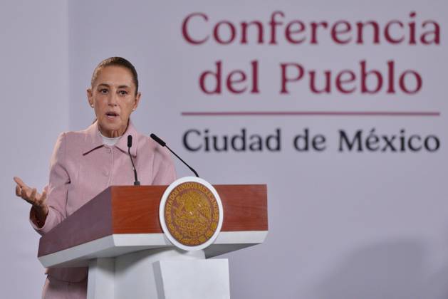 October 6, 2026: TO-45365-MEXICO , June 10, 2026. Mexican President Claudia Sheinbaum spoke about the increase in health clinics and national policy during the "People& 039;s Conference" at the National Palace in Mexico City. Clasos.com.mx - ZUMAcs4_ 20261006_faa_cs4_031 Copyright: xJavierxLiraxOterox