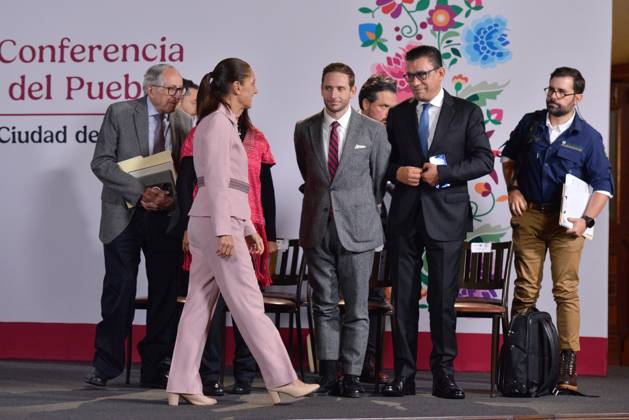 October 6, 2026: TO-45365-MEXICO , June 10, 2026. Mexican President Claudia Sheinbaum spoke about the increase in health clinics and national policy during the "People& 039;s Conference" at the National Palace in Mexico City. Clasos.com.mx - ZUMAcs4_ 20261006_faa_cs4_045 Copyright: xJavierxLiraxOterox