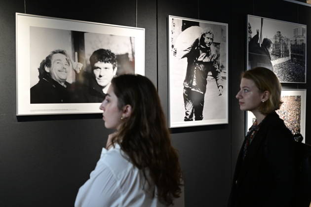 The opening of Photo CTK: Havel - President Vaclav Havel Through the Eyes of CTK Photojournalists exhibition, marking 90th anniversary of Havel s birth, organised by Czech Press Agency (CTK)xinxcollaborationxwithxCzechxPhoto,xonxOctoberx6,x2026,xinxPrague,xCzechxRepublic.x(CTKxPhoto RomanxVondrous) CTKPhotoP2026100607183 CTKPhotoP2026100607183