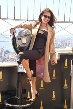NEW YORK, NY- OCTOBER 6: Jessie James Decker at the Empire State Building to Celebrate the Release of New Cookbook The Secret Sauce: A Family Cookbook Seasoned with Love on October 6, 2026 in New York City. Copyright: xmpi099 MediaPunchx