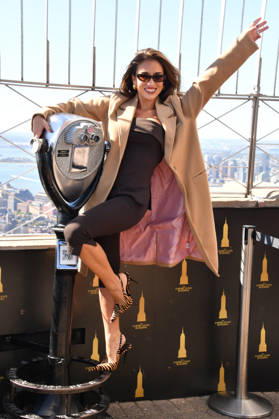 NEW YORK, NY- OCTOBER 6: Jessie James Decker at the Empire State Building to Celebrate the Release of New Cookbook The Secret Sauce: A Family Cookbook Seasoned with Love on October 6, 2026 in New York City. Copyright: xmpi099 MediaPunchx