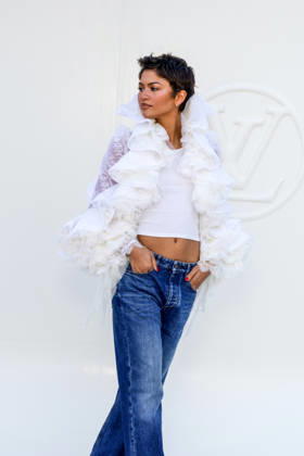Zendaya at the photocall for the Louis Vuitton Spring Summer 2027 Women’s Ready-to-Wear show during Paris Fashion Week (PFW) at the Cité internationale universitaire de Paris, France, on October 6, 2026. Olivier Borde, Bestimage. Photocall at the Louis Vuitton Women’s Ready-to-Wear Spring Summer 2027 show as part of Paris Fashion Week on October 6, 2026, in Paris, France. Paris, France  Copyright: xOLIVIERxBORDEx xBESTIMAGExOLIVIERxBORDEx xBESTIMAGEx