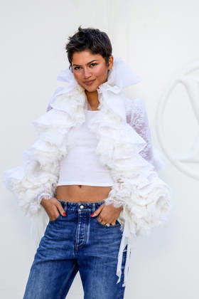 Zendaya at the photocall for the Louis Vuitton Spring Summer 2027 Women’s Ready-to-Wear show during Paris Fashion Week (PFW) at the Cité internationale universitaire de Paris, France, on October 6, 2026. Olivier Borde, Bestimage. Photocall at the Louis Vuitton Women’s Ready-to-Wear Spring Summer 2027 show as part of Paris Fashion Week on October 6, 2026, in Paris, France. Paris, France  Copyright: xOLIVIERxBORDEx xBESTIMAGExOLIVIERxBORDEx xBESTIMAGEx