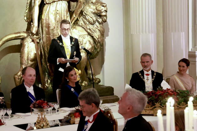 The King and Queen attend a state dinner hosted by the President of the Republic of Finland. The King and Queen, King Felipe and Queen Letizia, alongside the President of Finland, Cai Göran Alexander Stubb, and the First Lady, Suzanne Innes Stubb, during the gala dinner at the Presidential Palace on October 6, 2026, in Helsinki, Finland ROYAL HOUSE KING AND QUEEN Europa Press 10 06 2026 Helsinki Helsinki Spain Copyright: xEuropaxPressx 7825126