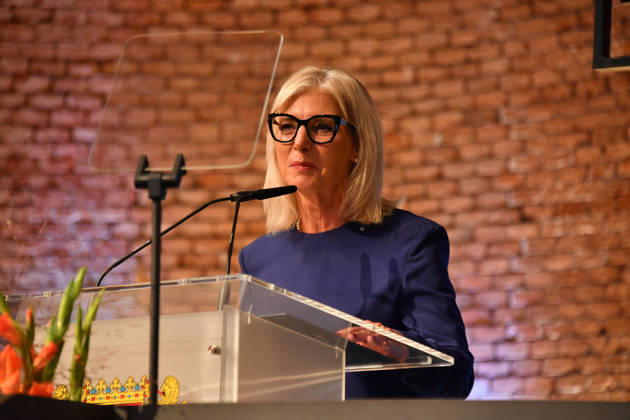 Ulrike Scharf, Bavarian Minister of State; Award Ceremony for the Bavarian State Medal for Social Service 2026; All Saints Day; Hofkirche, Munich; October 6, 2026