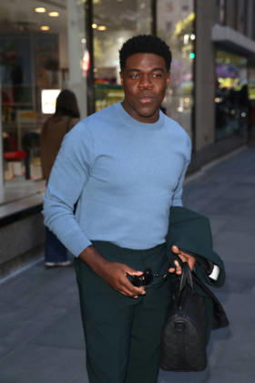 October 6, 2026, New York, New York, USA: SAM RICHARDSON arrives At NBC Studios For Ã‹oeThe Today Show New York USA  - ZUMAh16_ 20261006_zaf_h16_079 Copyright: xDanxHerrickx