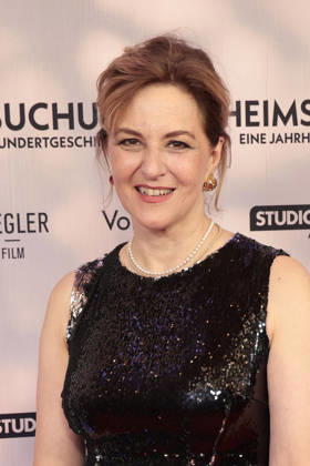 Martina Gedeck at the premiere of *Heimsuchung* on October 6, 2026, at Kino International in Berlin. Martina Gedeck attends the premiere of *Heimsuchung: The Beloved* at Kino International on October 6, 2026, in Berlin, Germany. *Heimsuchung* film premiere in Berlin