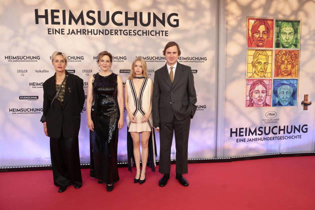 Susanne Wolff, Martina Gedeck, Maria Matschke Engel, and Lars Eidinger attended the premiere of *Heimsuchung: The Beloved* at Kino International on October 6, 2026, in Berlin, Germany. *Heimsuchung: The Beloved* premiere in Berlin, Germany