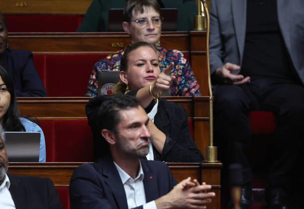 AssembleÌe Nationale - QAG du 6 octobre 2026 Mathilde Panot SÃ ance des Questions d ActualitÃ s au Gouvernement Ã l AssembleÌe Nationale Ã Paris, le 6 octobre 2026. Current Affairs Question Period with the Government at the National Assembly in Paris, October 6, 2026.  Copyright: xFabricexChasseryx
