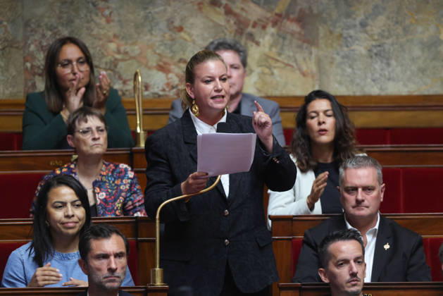 AssembleÌe Nationale - QAG du 6 octobre 2026 Mathilde Panot SÃ ance des Questions d ActualitÃ s au Gouvernement Ã l AssembleÌe Nationale Ã Paris, le 6 octobre 2026. Current Affairs Question Period with the Government at the National Assembly in Paris, October 6, 2026.  Copyright: xFabricexChasseryx