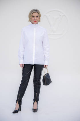 Louis Vuitton - Photocall - Paris Fashion Week EB Rhea Seehorn attends the Louis Vuitton Womenswear Spring Summer 2027 show as part of Paris Fashion Week on October 06, 2026 in Paris, France. Photo by Eliot Blondet ABACAPRESS.COM Paris France France  Copyright: xBlondetxEliot ABACAx