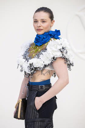 Louis Vuitton - Photocall - Paris Fashion Week EB Chloe Grace Moretz attends the Louis Vuitton Womenswear Spring Summer 2027 show as part of Paris Fashion Week on October 06, 2026 in Paris, France. Photo by Eliot Blondet ABACAPRESS.COM Paris France France Copyright: xBlondetxEliot ABACAx