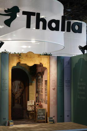 Frankfurt Impressions, October 6, 2026: At the 78th Frankfurt Book Fair, THALIA will be showcasing its booth, Bookish Escape, in Frankfurt am Main, Hesse, Germany