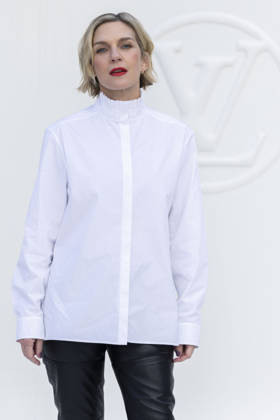 Rhea Seehorn at the photocall for the Louis Vuitton Spring Summer 2027 Women’s Ready-to-Wear collection during Paris Fashion Week (PFW) at the Cité internationale universitaire de Paris, France, on October 6, 2026. Olivier Borde, Bestimage. Photocall at the Louis Vuitton Women’s Ready-to-Wear Spring Summer 2027 show as part of Paris Fashion Week on October 6, 2026, in Paris, France. Copyright: xOLIVIERxBORDEx xBESTIMAGExOLIVIERxBORDEx xBESTIMAGEx