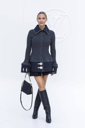 Morgan Stewart at the photocall for the Louis Vuitton Women’s Ready-to-Wear Spring Summer 2027 show during Paris Fashion Week (PFW) at the Cité internationale universitaire de Paris, France, on October 6, 2026. Olivier Borde, Bestimage. Photocall at the Louis Vuitton Women’s Ready-to-Wear Spring Summer 2027 show as part of Paris Fashion Week on October 6, 2026, in Paris, France.  Copyright: xOLIVIERxBORDEx xBESTIMAGExOLIVIERxBORDEx xBESTIMAGEx