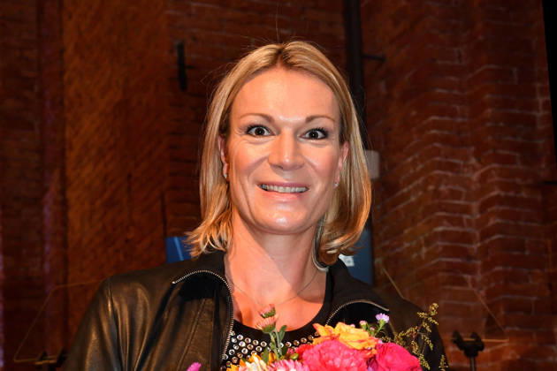 Maria Riesch at the presentation of the Bavarian State Medal for Social Merit at the All Saints Court Church, Residenz on October 6, 2026, in Munich. Maria Riesch attends the presentation of the Bavarian State Medal for Social Merit at the All Saints Court Church (Allerheiligen Hofkirche) at the Residenz on October 6,