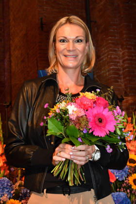 Maria Riesch at the presentation of the Bavarian State Medal for Social Merit at the All Saints Court Church, Residenz on October 6, 2026, in Munich. Maria Riesch attends the presentation of the Bavarian State Medal for Social Merit at the All Saints Court Church (Allerheiligen Hofkirche) at the Residenz on October 6,