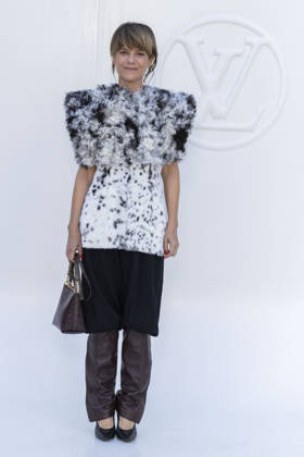 Marina Foïs at the photocall for the Louis Vuitton Women’s Ready-to-Wear Spring Summer 2027 show during Paris Fashion Week (PFW) at the Cité internationale universitaire de Paris, France, on October 6, 2026. Olivier Borde, Bestimage. Photocall at the Louis Vuitton Women’s Ready-to-Wear Spring Summer 2027 show as part of Paris Fashion Week on October 6, 2026, in Paris, France. Copyright: xOLIVIERxBORDEx xBESTIMAGExOLIVIERxBORDEx xBESTIMAGEx