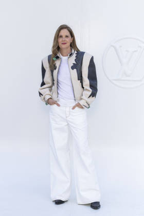 Justine Triet at the photocall for the Louis Vuitton Women’s Ready-to-Wear Spring Summer 2027 show during Paris Fashion Week (PFW) at the Cité internationale universitaire de Paris, France, on October 6, 2026. Olivier Borde, Bestimage. Photocall at the Louis Vuitton Women’s Ready-to-Wear Spring Summer 2027 show as part of Paris Fashion Week on October 6, 2026, in Paris, France. Copyright: xOLIVIERxBORDEx xBESTIMAGExOLIVIERxBORDEx xBESTIMAGEx