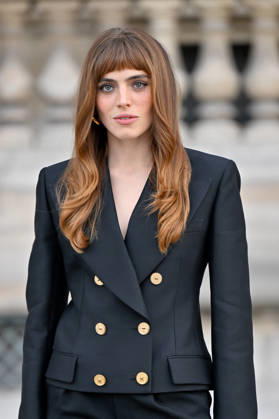 PFW Louis Vuitton Outside Arrivals Bella Maclean arriving at Louis Vuitton show during Paris Fashion Week, in Paris, France on 6 October 2026. Photo by Julien Reynaud APS-Medias ABACAPRESS.COM Paris France  Copyright: xReynaudxJulien APS-Medias ABACAx