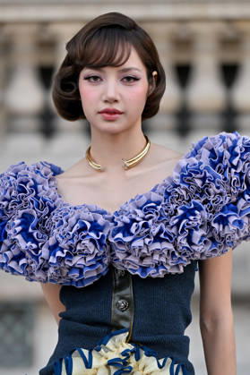 PFW Louis Vuitton Outside Arrivals Lisa arriving at Louis Vuitton show during Paris Fashion Week, in Paris, France on 6 October 2026. Photo by Julien Reynaud APS-Medias ABACAPRESS.COM Paris France  Copyright: xReynaudxJulien APS-Medias ABACAx